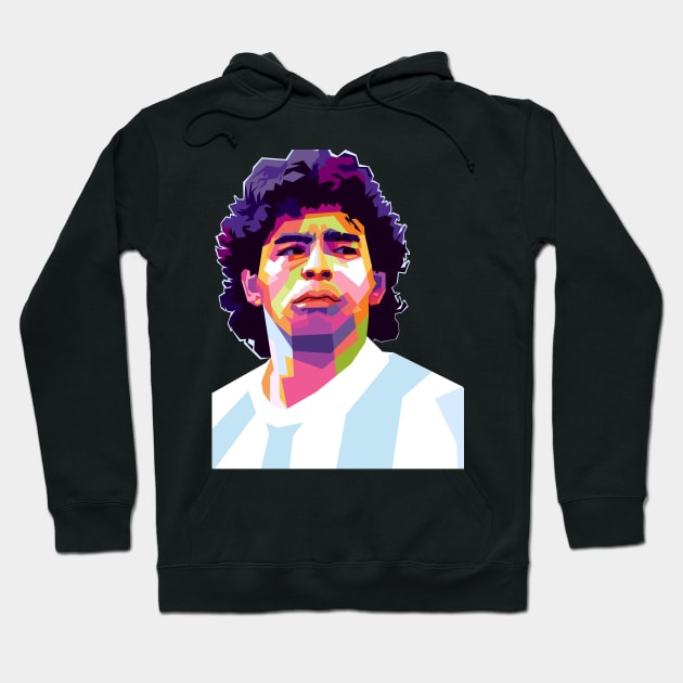 Maradona Hoodie by Danwpap2